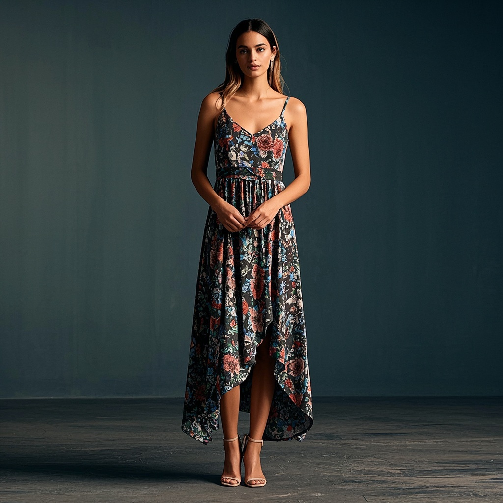 Boho Asymmetric Dress with Floral Print.jpg