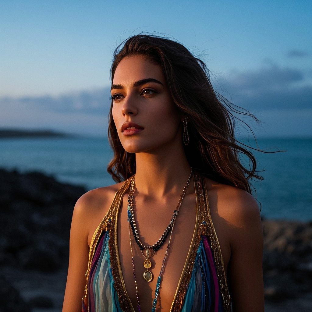 Boho Layered Dress with Gold Border.jpg