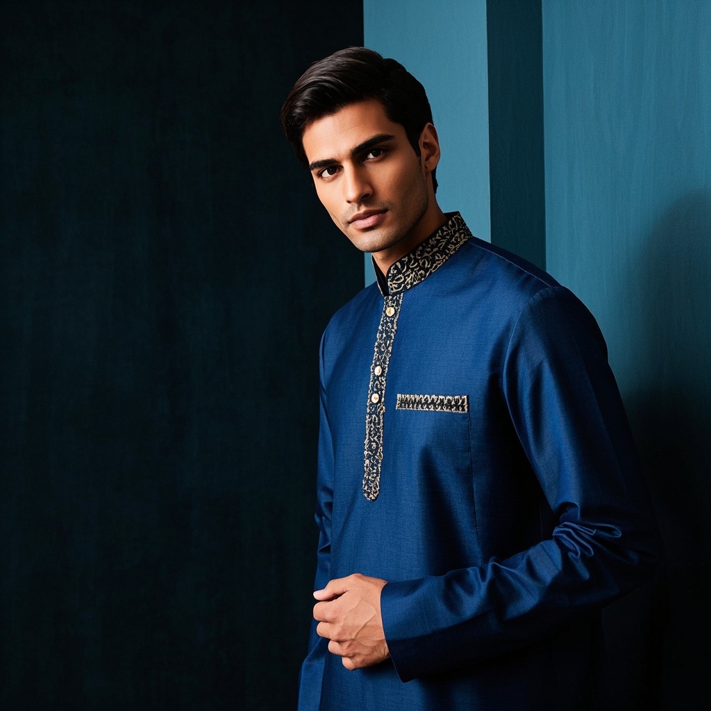 Classic Jacket Kurta with Zari Work.jpg