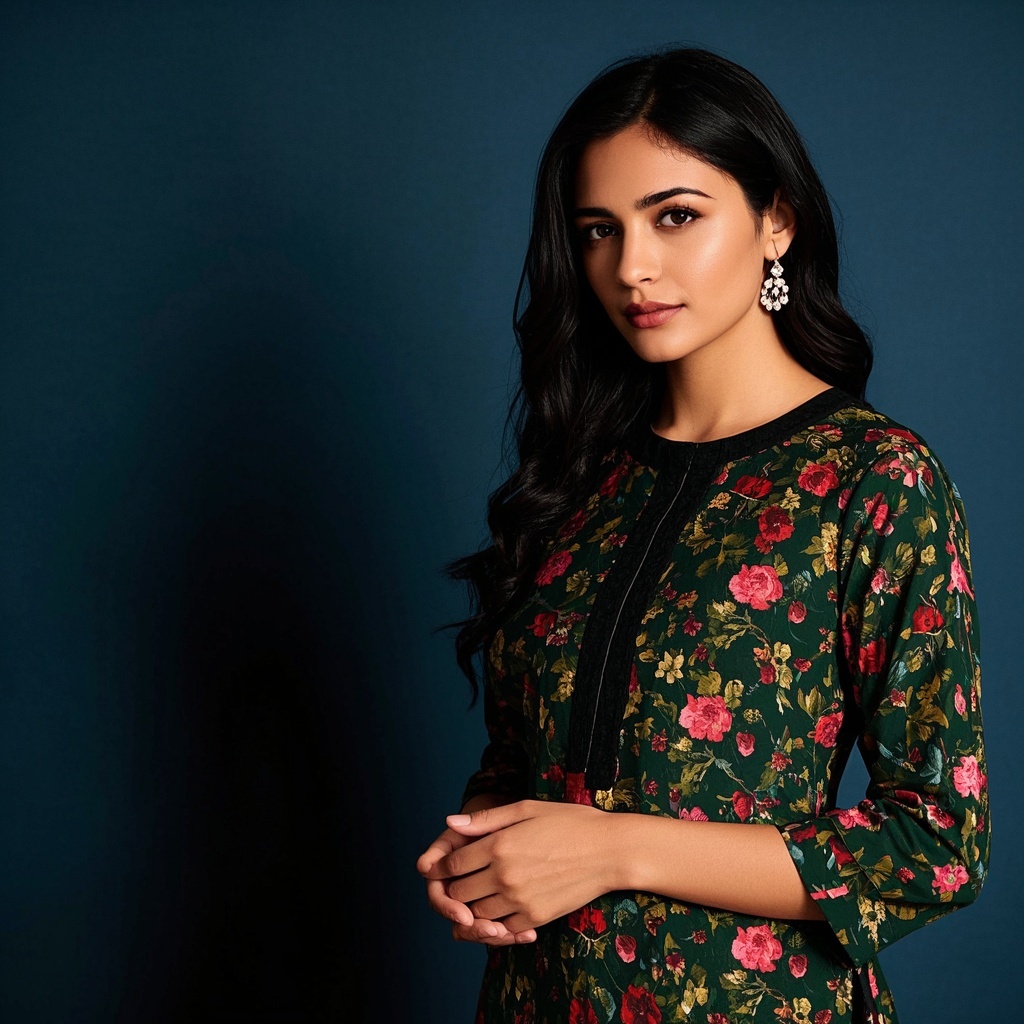 Classic Overlay Kurta with Floral Print.jpg