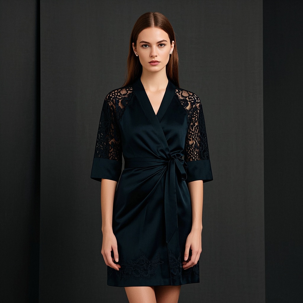 Designer Wrap Dress with Lace Detail.jpg