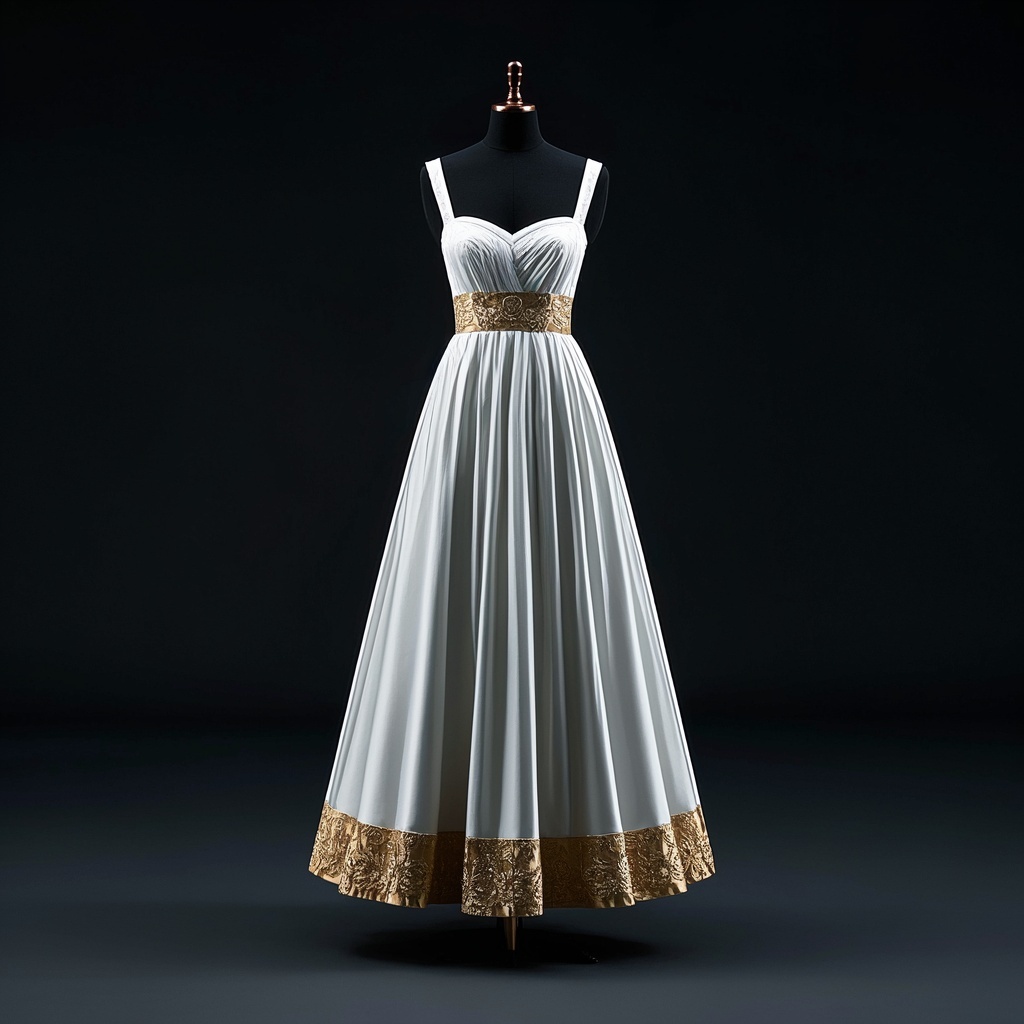 Elegant Fusion Gown with Gold Border.jpg